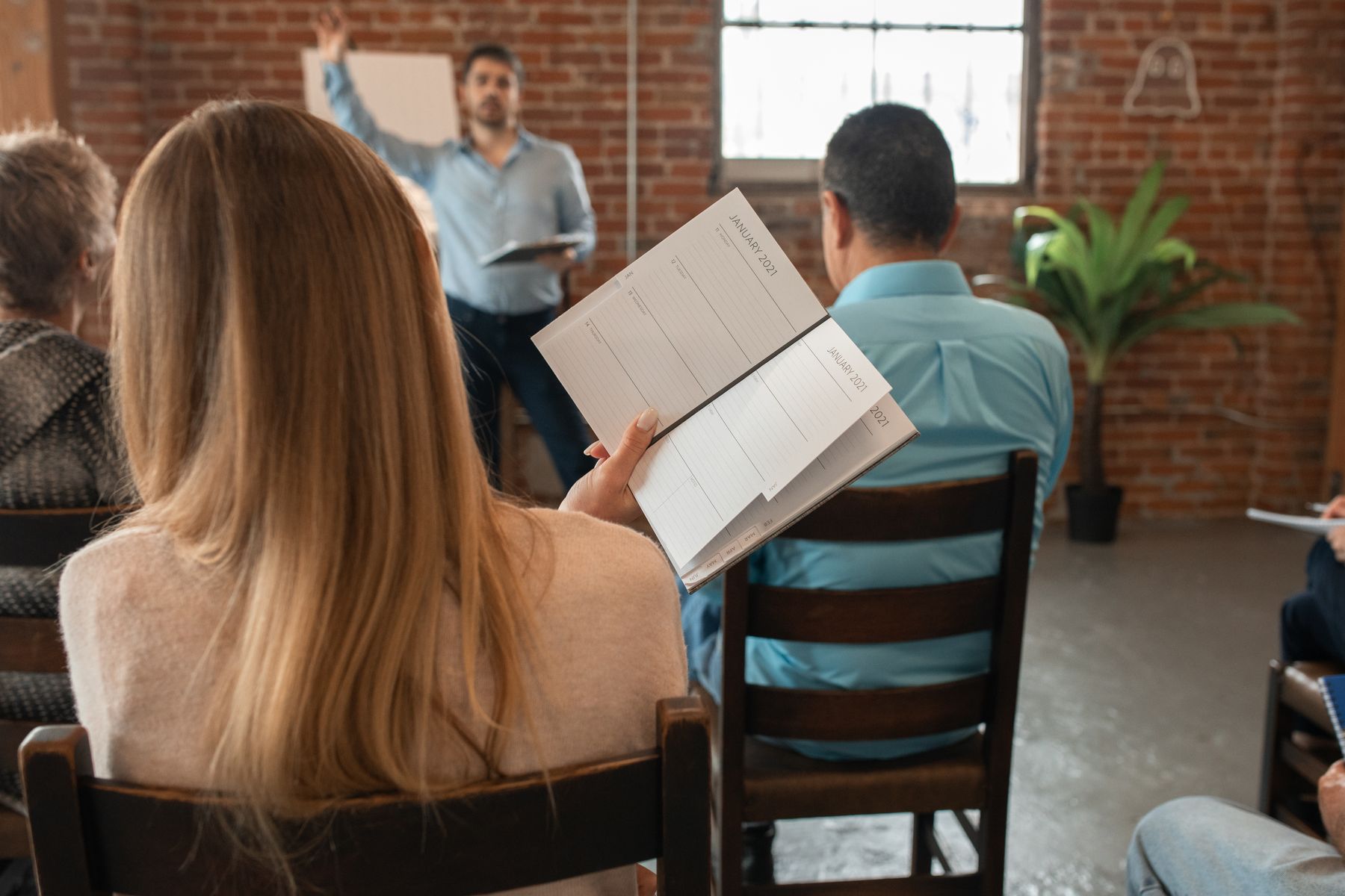 People working together on a practical SEO learning question